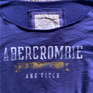 Abercrombie & Fitch Blue Sweatshirt